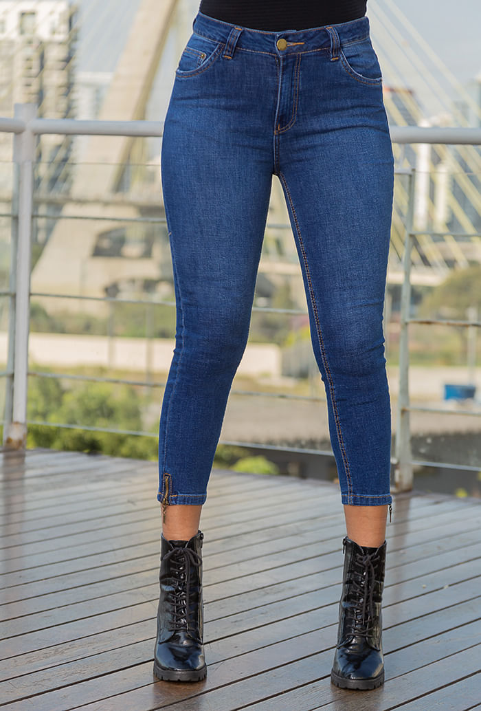 Calça jeans fashion por atacado